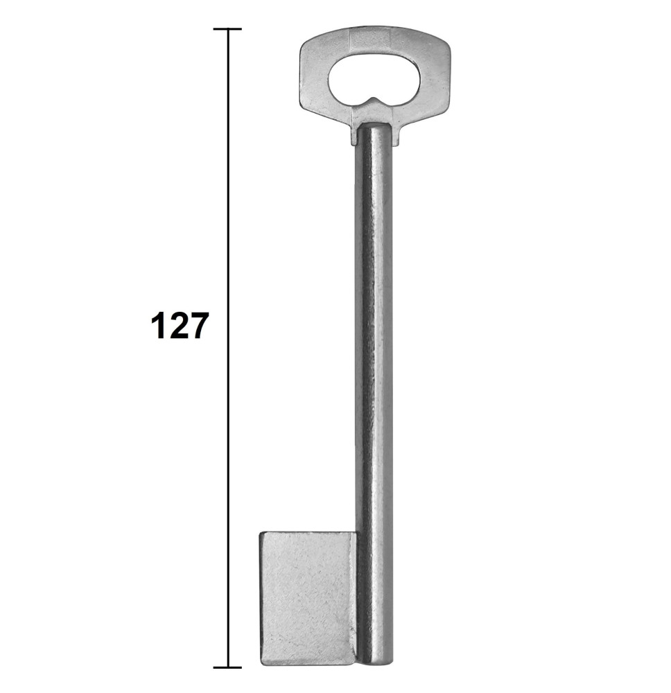 klucz ZJP60127 zasuwa jednopiórowa fi 6,0 przedłużana - 127mm