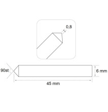 prowadzenie Raise TH8090 HSS 90 st