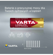 bateria Varta Longlife Max Power AAA - 4 szt