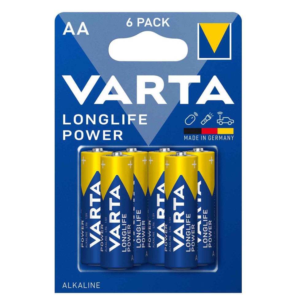 bateria Varta Longlife Power AA - 6 szt