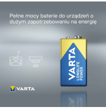 bateria Varta Longlife Power 9V (6LP3146)