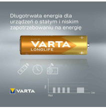 bateria Varta Longlife AAA - 6 szt