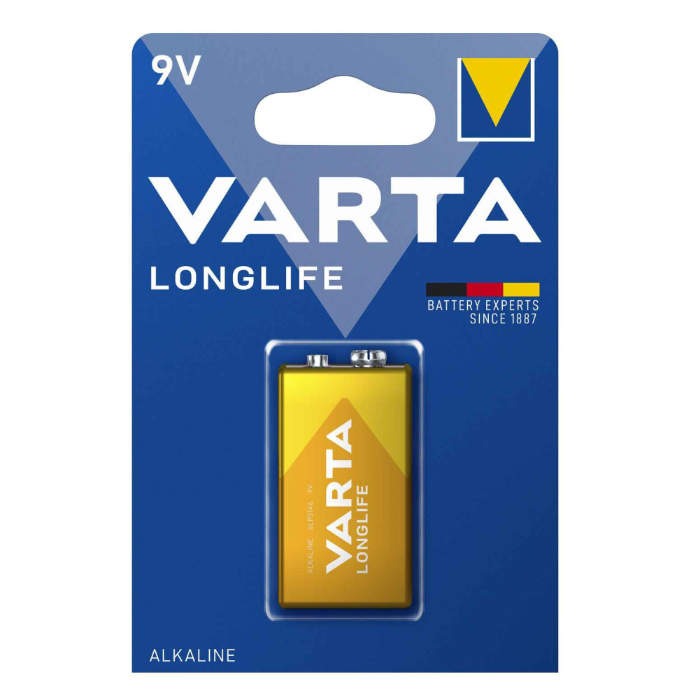 bateria Varta Longlife 9V (6LP3146)