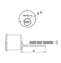 wkładka Gerda Pro System RIM nikiel