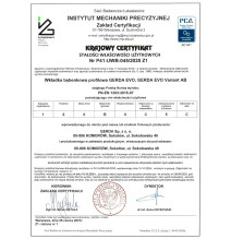 wkładka Gerda Evo 35/50Z z zębatką nikiel