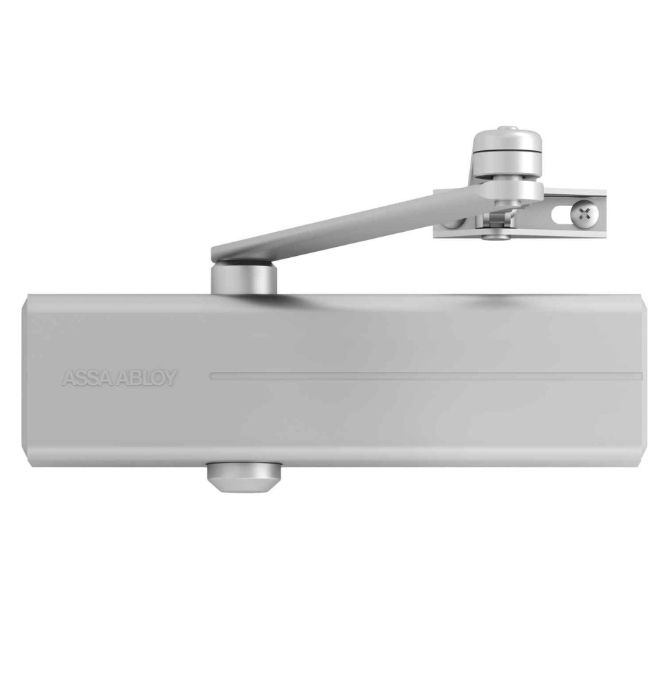 samozamykacz Assa Abloy DC140 z ramieniem srebrny