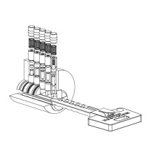 komplet wkładek Mul-T-Lock Classic BW 31/45 + 31/45G satyna