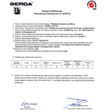 komplet wkładek Gerda H Plus 30/45 + G30/45 nikiel