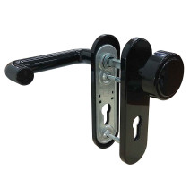 klamko - gałka Assa Abloy AHW300UK/PZ/9/PB czarna do drzwi PPOŻ