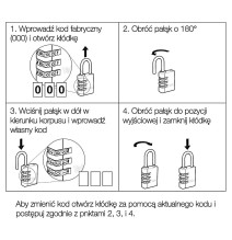 kłódka szyfrowa Yale Y150B/40/130/1