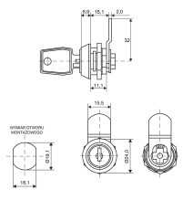 zamek Euro-Locks F298022/27177