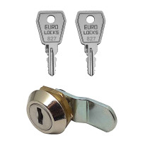 zamek Euro-Locks 0202037/28772 system jednego klucza, na klucz nr 827