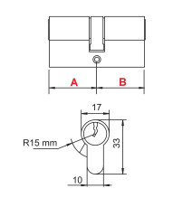 wkładka Yeti WY 45/45 nikiel