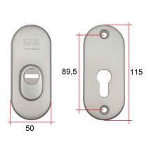 szyld Lob MTH-XT-OW owalny, F6 inox